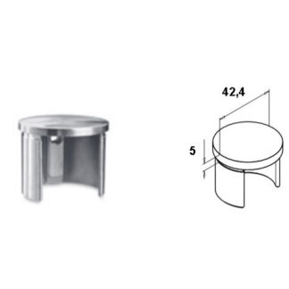 Ändknopp handledare med spår