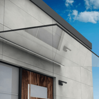 Entretak i glas med skena - Flow