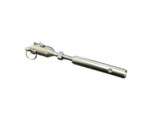 Rostfri vajerspänare Högergängad