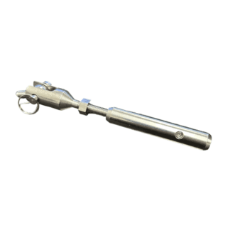 Rostfri vajerspänare Högergängad