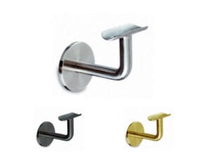 Rostfria ledstångskonsoler modell nr 5