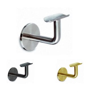 Rostfria ledstångskonsoler modell nr 5