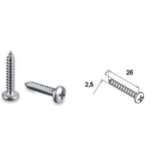 Rostfria träskruvar väggkonsoler och handledshållare