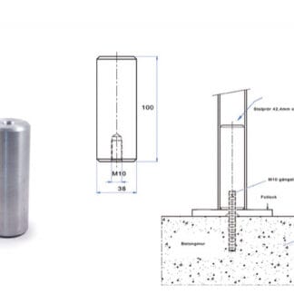 Stolpinfästning 900