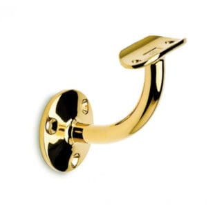 Väggkonsol 1 blank mässing