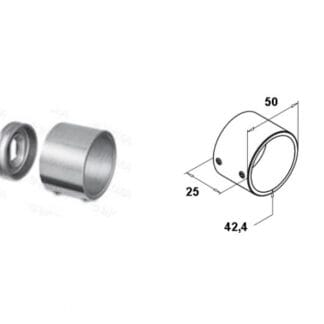 Väggfäste 540 för runda handledare