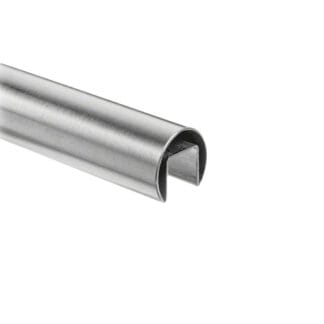 Rostfria kopplingar med spår för 42,4mm rostfritt