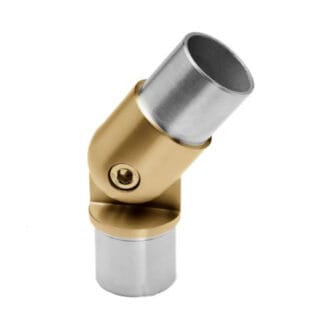 Mässing Antik 135grad koppling