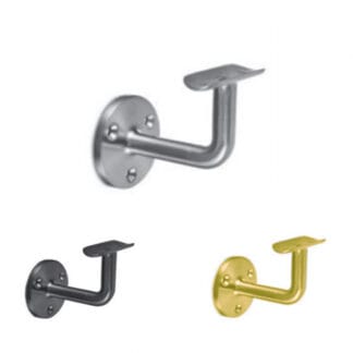 Rostfria ledstångskonsoler modell 1.