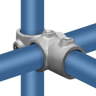 Galvaniserat kryssbeslag med kort T-stycke 165