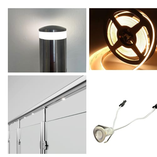LED Belysning räcken och ledstänger