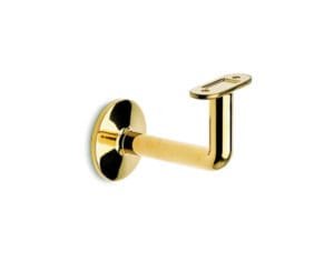 Mässing blank ledstångskonsol vägg modell G55