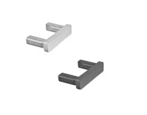 Rostfria ändknoppar 40x10mm modell 7