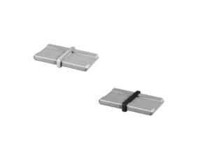 Rostfria raka skarvar 40x10mm modell 7