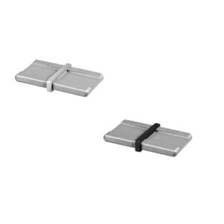 Rostfria raka skarvar 40x10mm modell 7