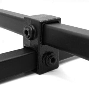 Svart anodiserat Kryssbeslag - 161