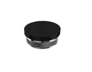 Svart struktur lack plan knopp handledare