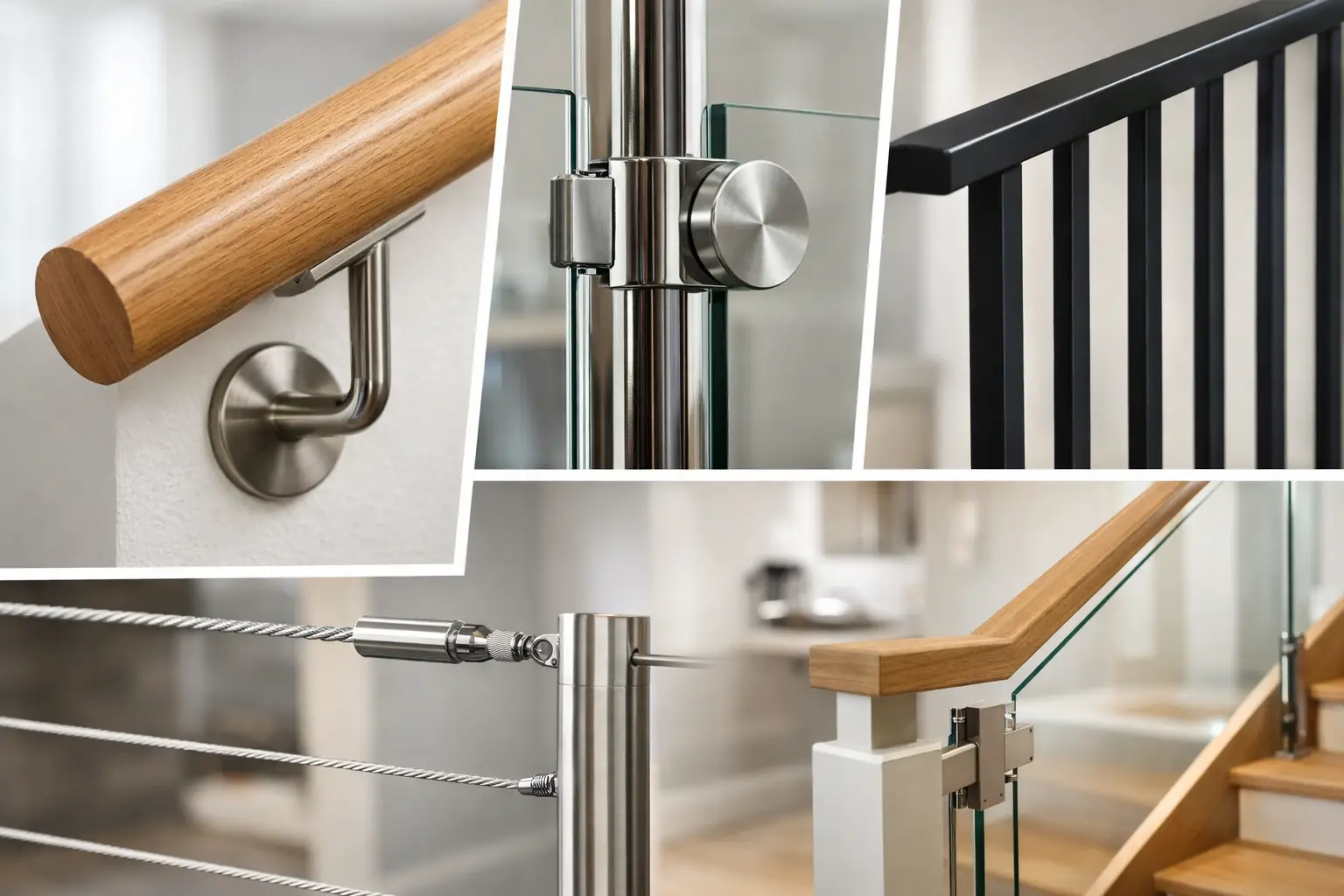 5 vanliga räckeskomponenter inomhus