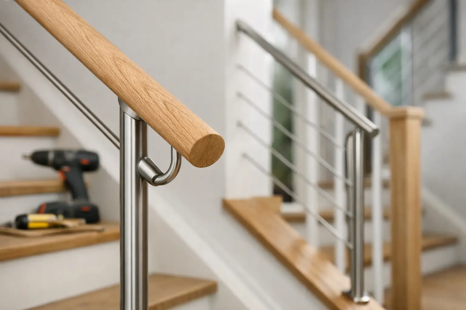 Bygga ledstång för trappa - rätt val från start