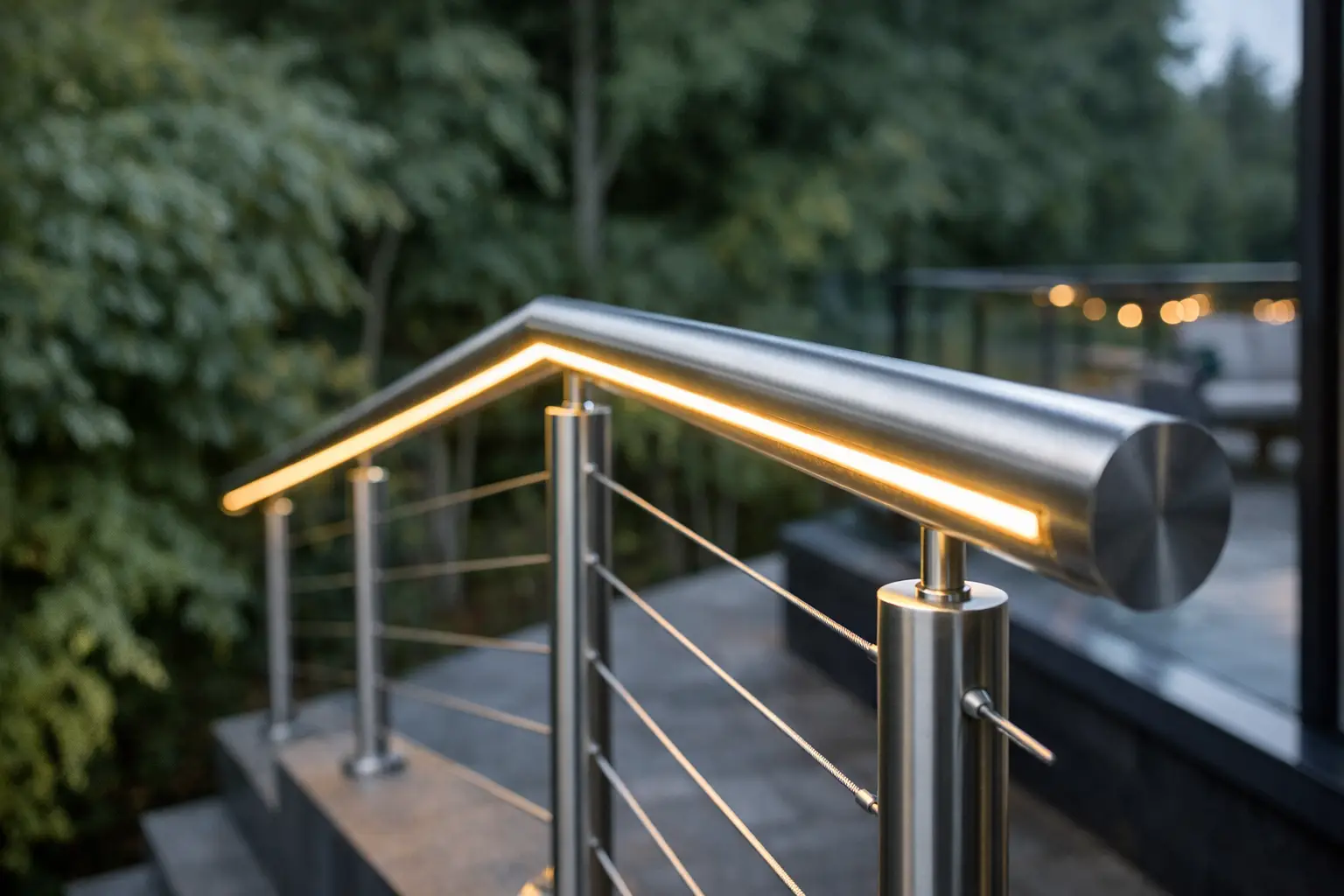 COB LED list 24V - rätt val för räcken