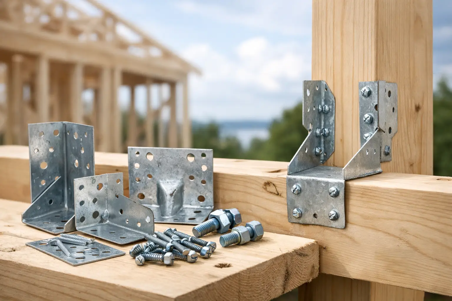 Galvaniserade byggbeslag för rätt miljö