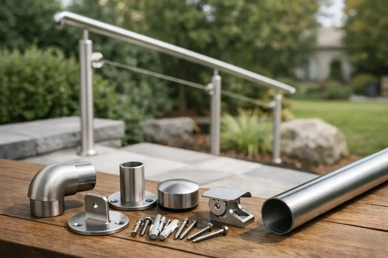 Bästa ledstångsdelar för utomhus