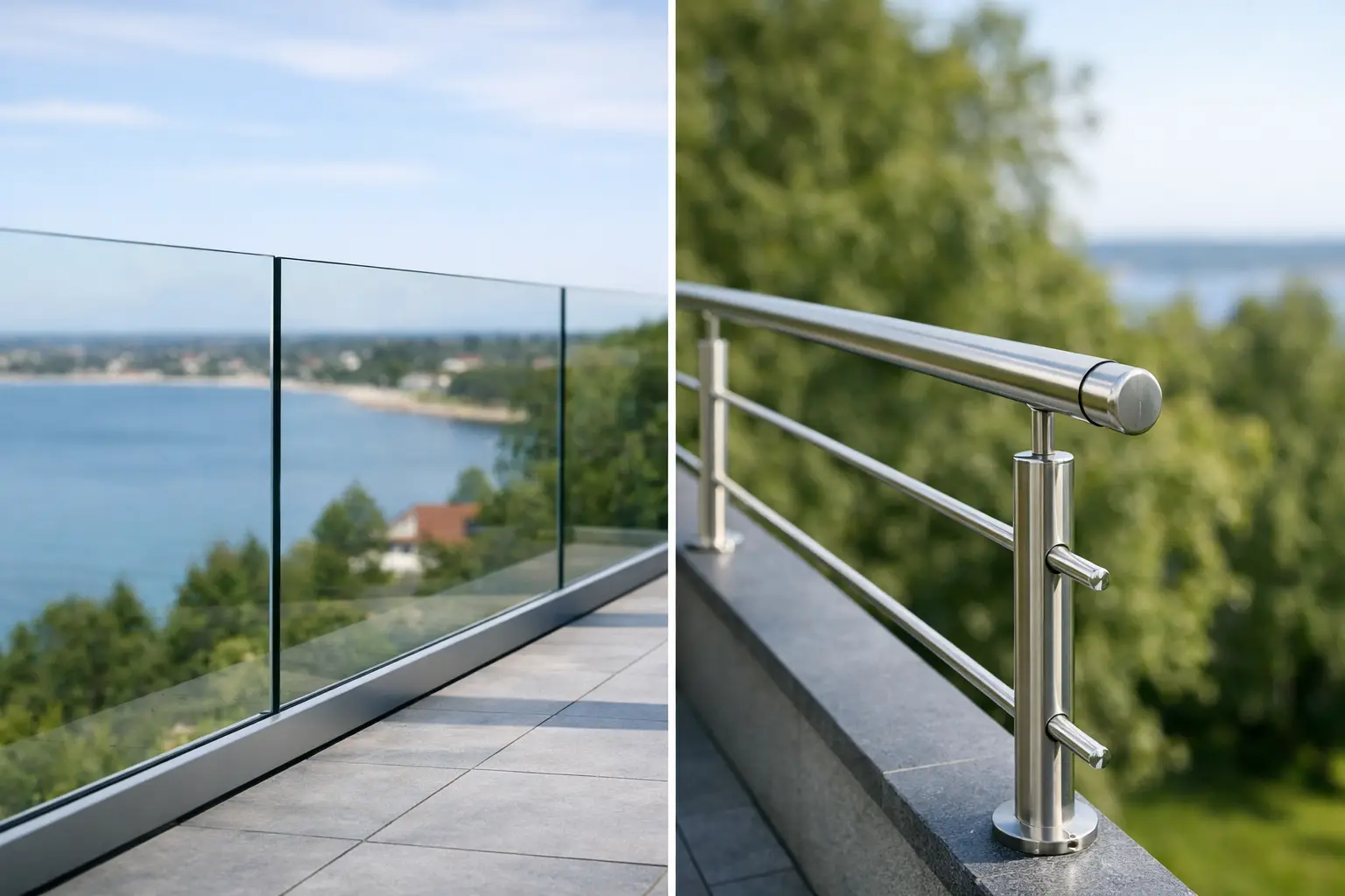 Glasräcke eller ledstångssystem - vad passar bäst?