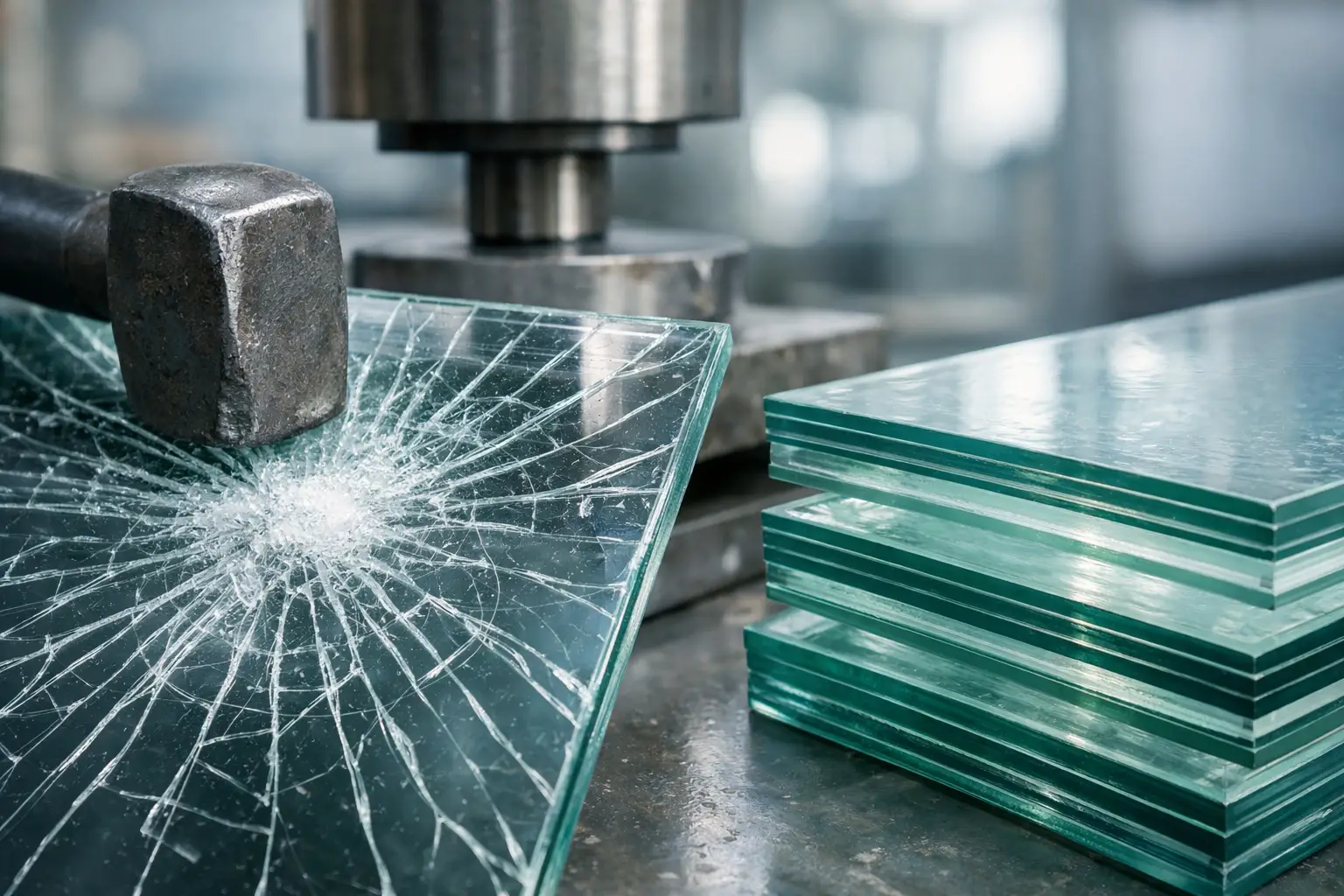 Hur starkt är laminerat glas i praktiken?