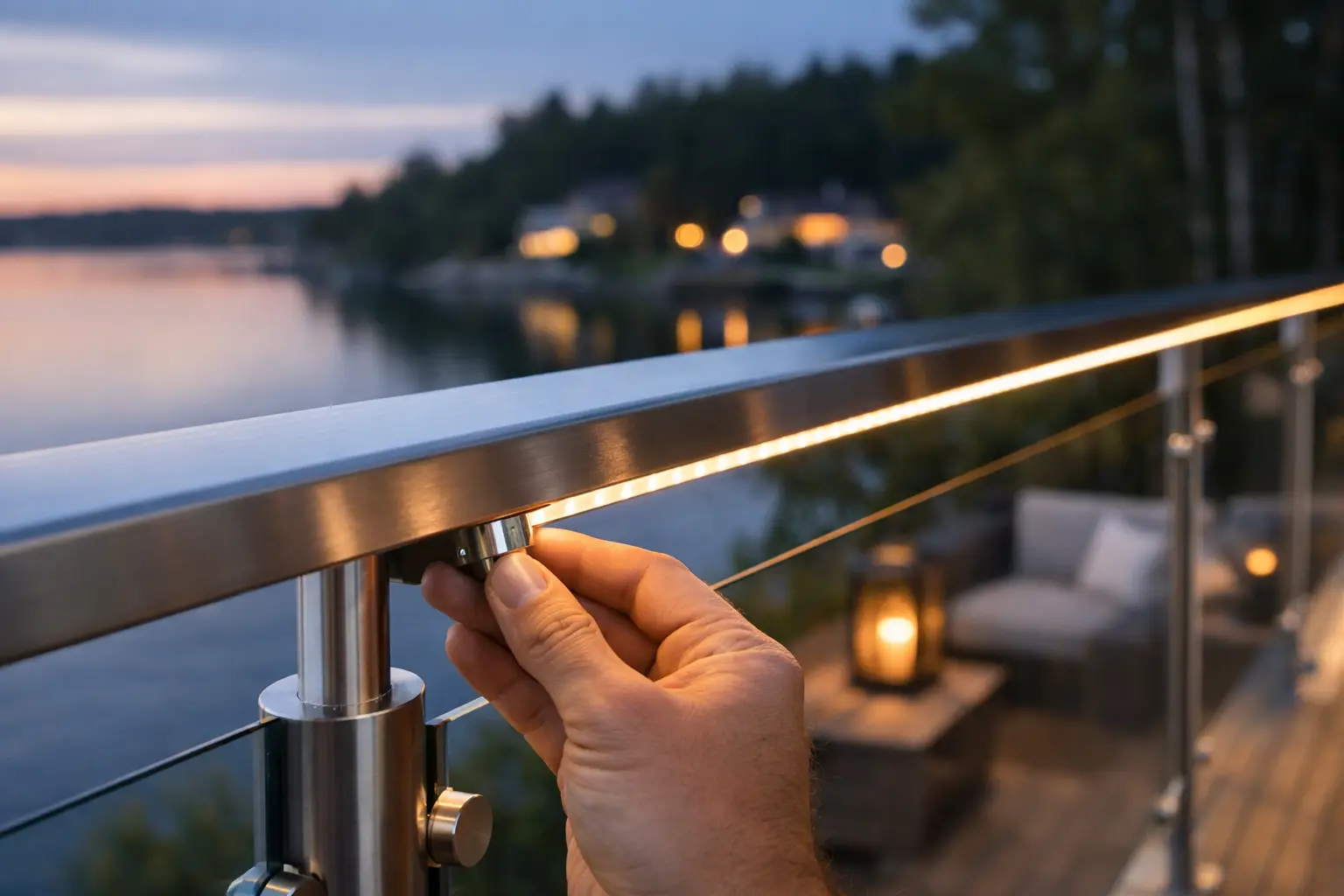 Installera LED i räcke - rätt val från start