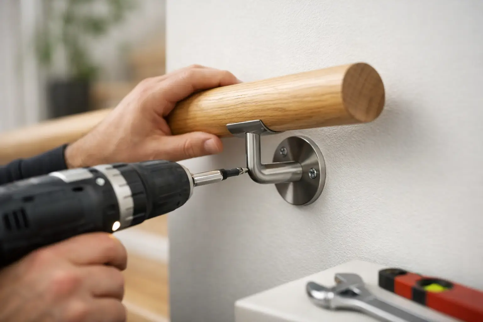 Montera handledare på vägg - så gör du rätt