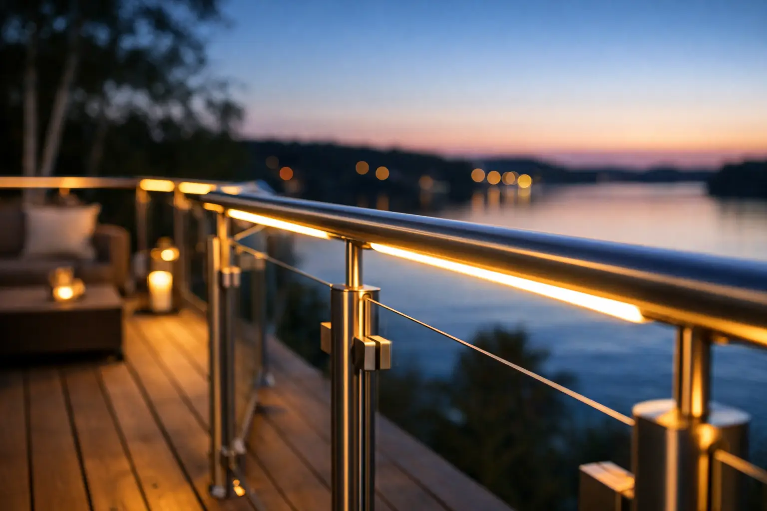 Recension av LED-belysning för räcke