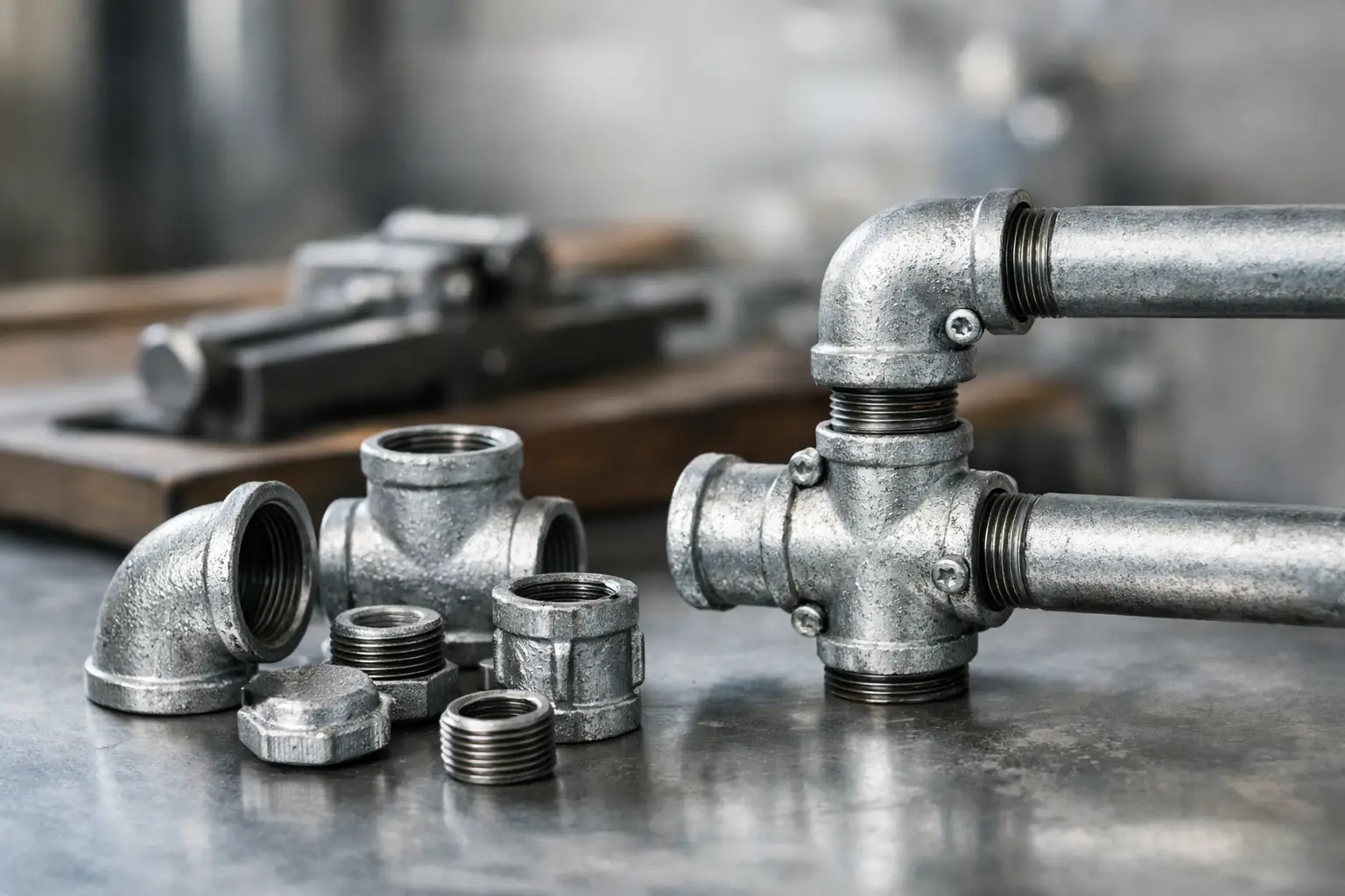 Test av galvaniserade rörkopplingar