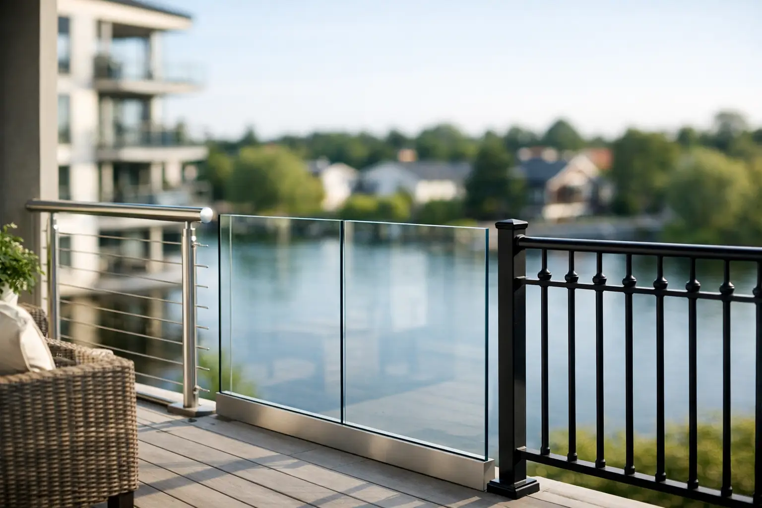 Vilket räcke passar balkong bäst?