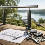 Bygga räcke med lösa delar - planera rätt