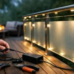 Installera räckesbelysning med drivdon rätt